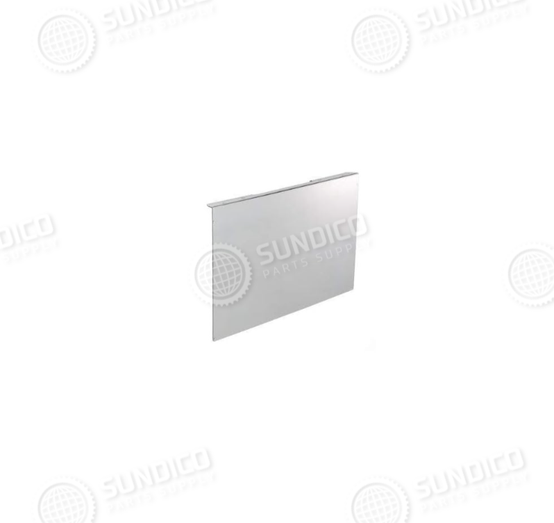 Fisher&Paykel Dishwasher 527679 OUTER CORNER DOOR FLAT