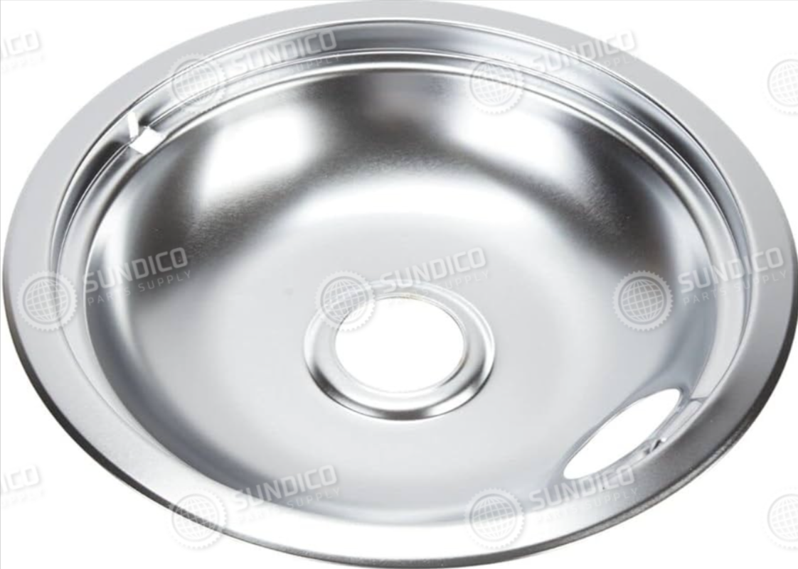 Whirlpool W10196405RW Range Burner Drip Bowl