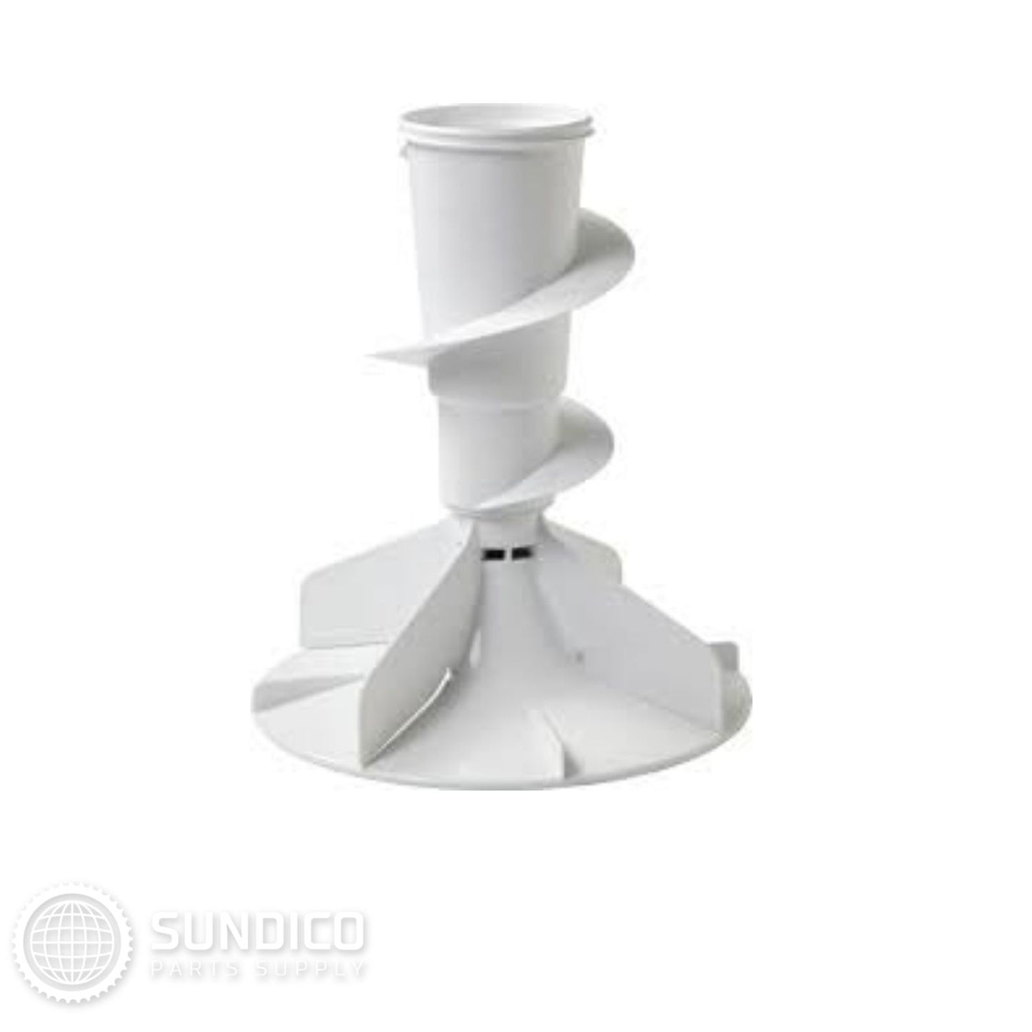 Whirlpool 22001821 Washer Agitator Auger and Base Assembly