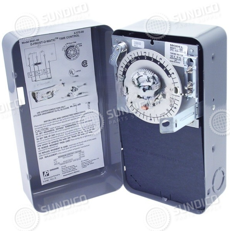 Bally 016989 Refrigerator Time Clock, Defrost 120V