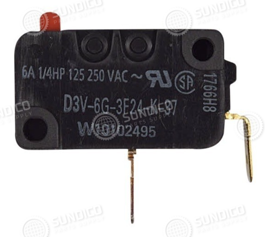 Whirlpool WPW10102495 Dishwasher Switch