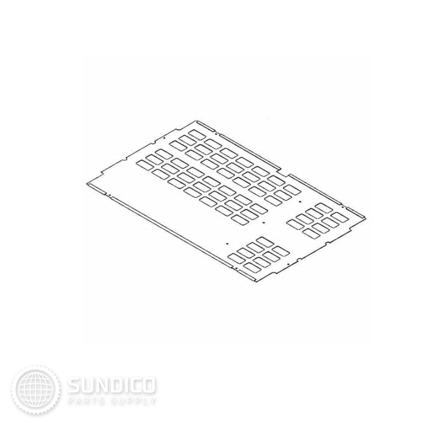 Whirlpool W10772863 Beverage Center Bottom Cover