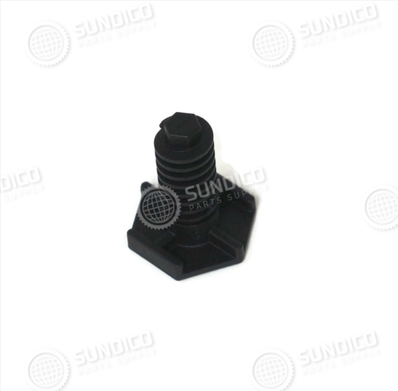 Whirlpool W11665456 Range Leveling Leg, Black Plastic
