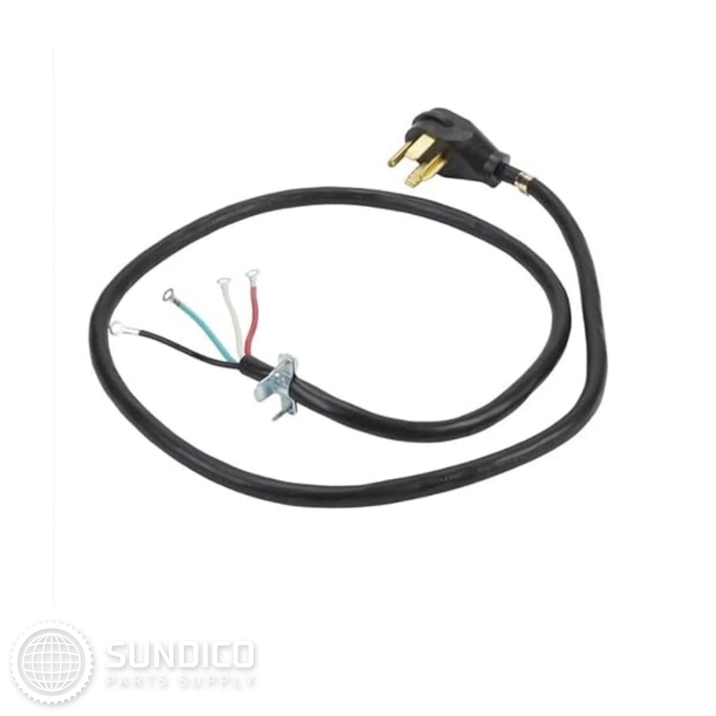 Whirlpool 8171381RC Electric Dryer Power Cord with 30-amp