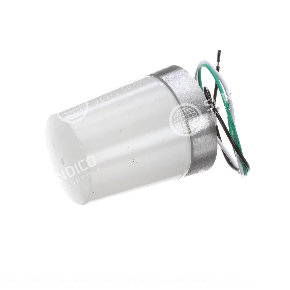 Continental 10240A Refrigeration Light Fixture with Milky Globe