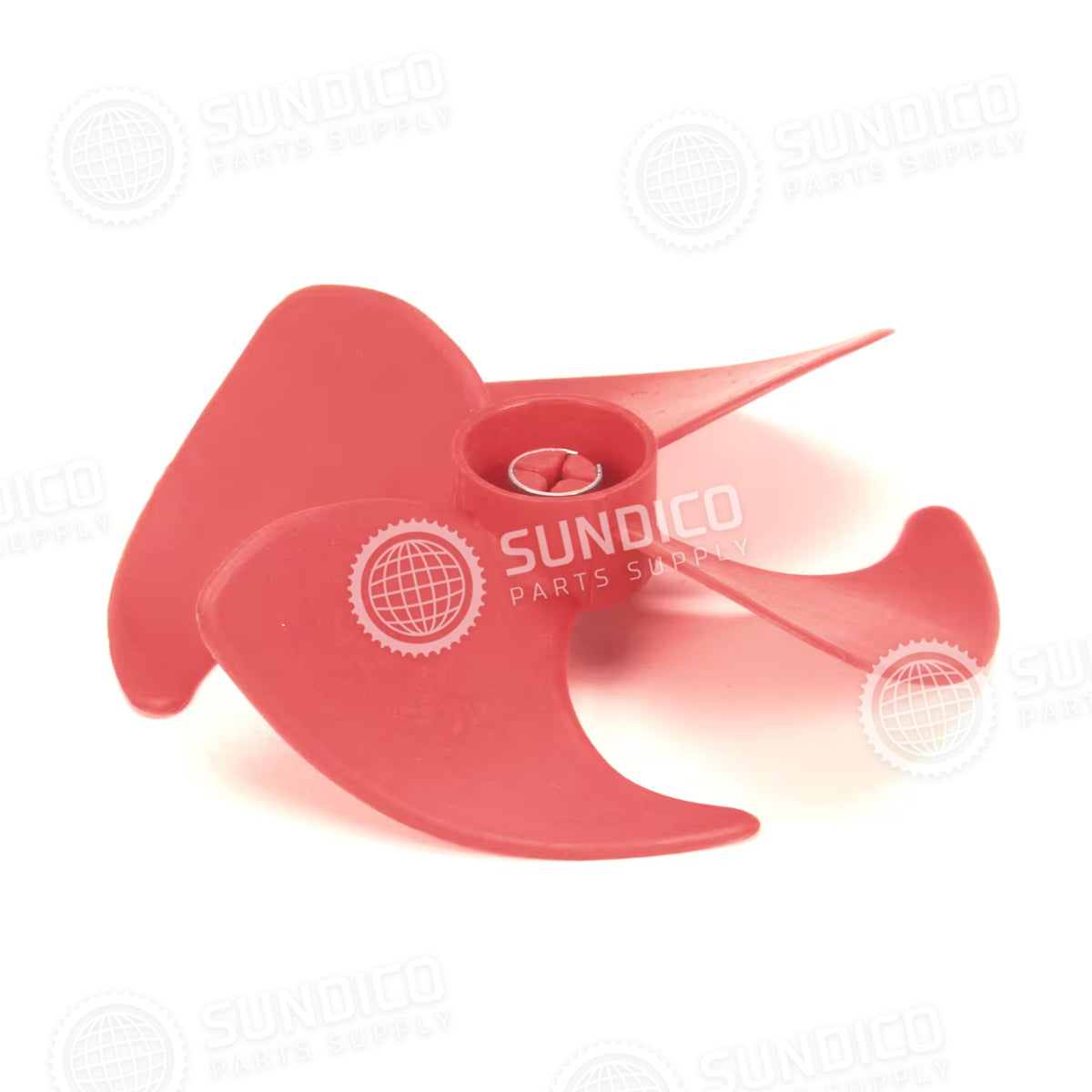 Continental 40630 Refrigeration Evaporator Fan Blade 4 Fin, Red