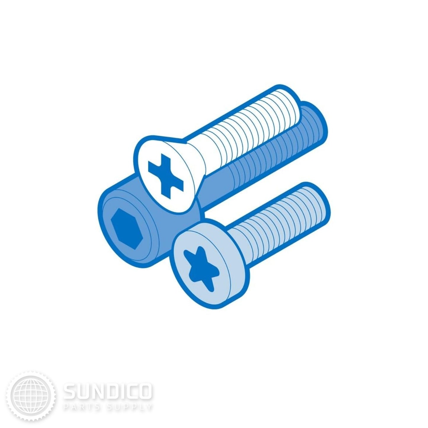 Whirlpool W10443110 Hex Washer Head Screw