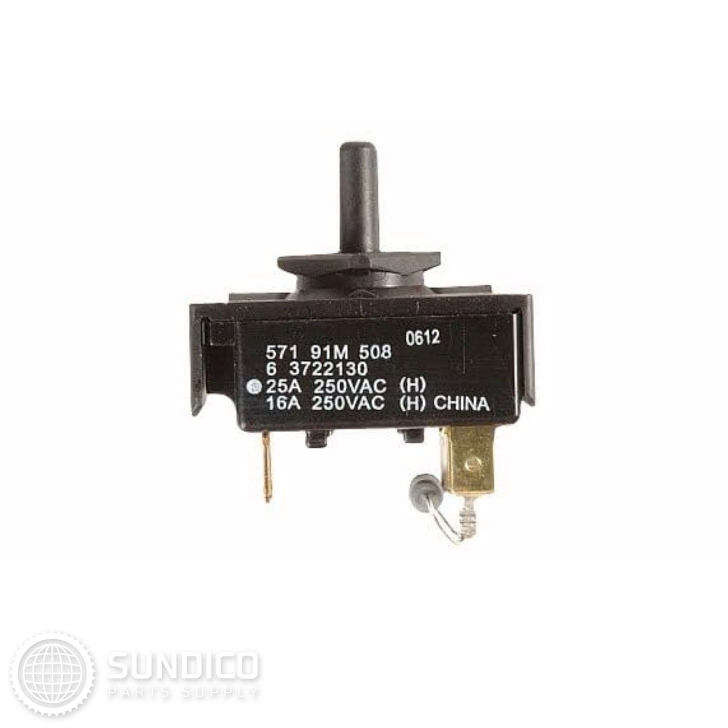 Whirlpool WP33002725 Dryer 4-position Rotary Temperature Switch