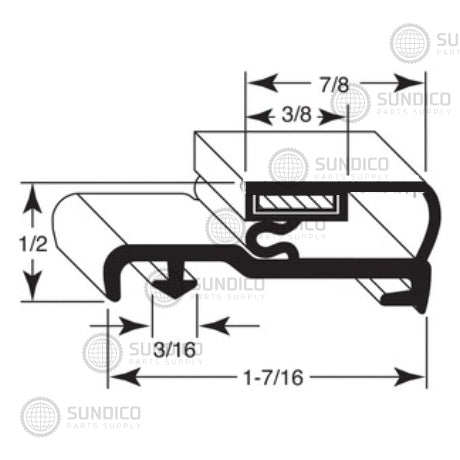 ARDCO GASKET, 29-7/8 X 72 -SV- 02-15093-0008