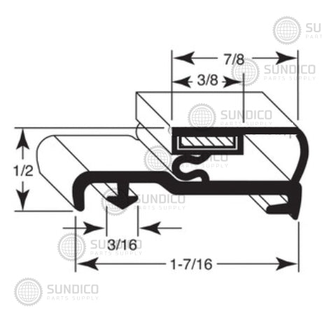 ARDCO GASKET, 29-3/4 X 58-3/4 -SV- 02-81055-0077