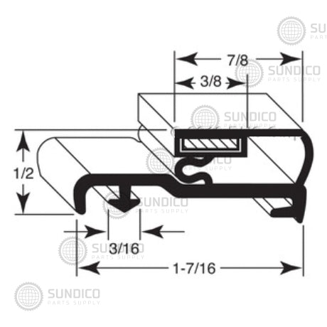ARDCO GASKET, 23-1/8 X 31-1/4 -SV- 03-029