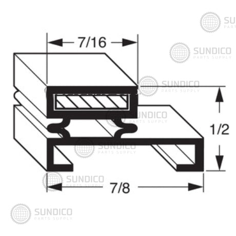 ARDCO GASKET, 22 X 53-1/4 -SV- 13071-P001