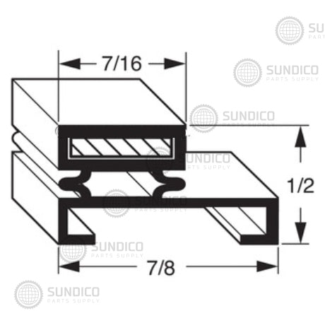 ARDCO GASKET, 24-1/2 X 70-3/4 -SV- 13071-P004