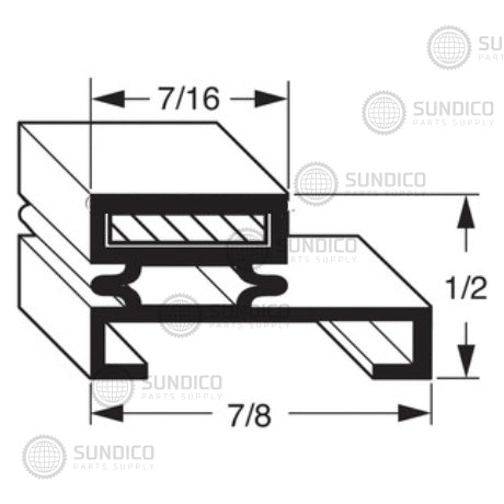 ARDCO GASKET, 28-5/8 X 61-5/8 -SV- 13071-P006