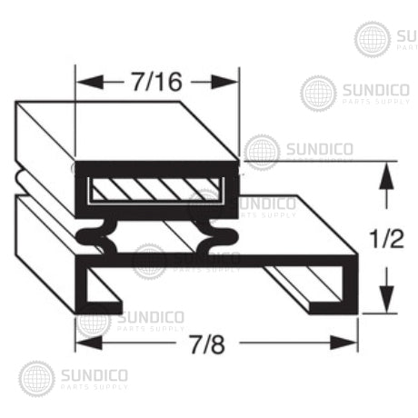 ARDCO GASKET, 28-5/8 X 70-1/2 -SV- 13071-P007