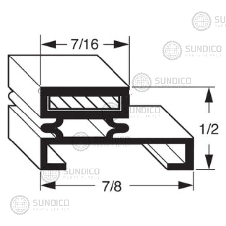ARDCO GASKET, 26-3/4 X 61-3/8 -SV- 13071-P013
