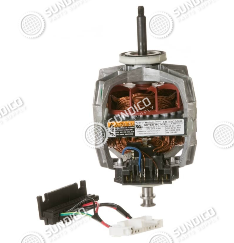 General Electric WE17X23463 Dryer Motor With Pulley