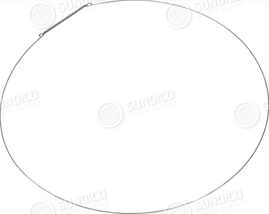 Whirlpool W10902779 Washer Boot Seal Retaining Ring, White