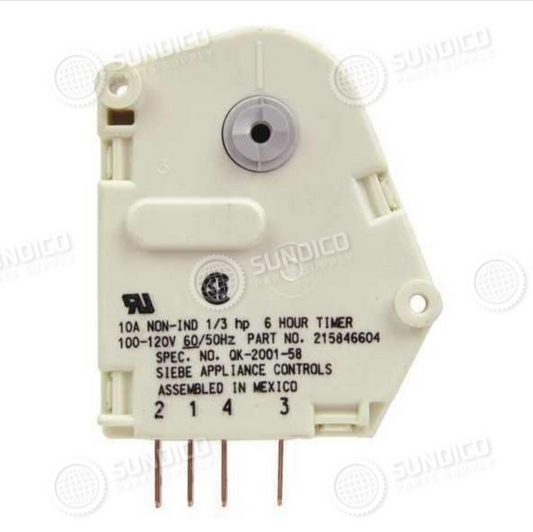 Electrolux 215846604 Refrigerator Defrost Timer