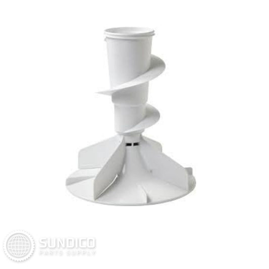 Whirlpool 22001821 Washer Agitator Auger and Base Assembly