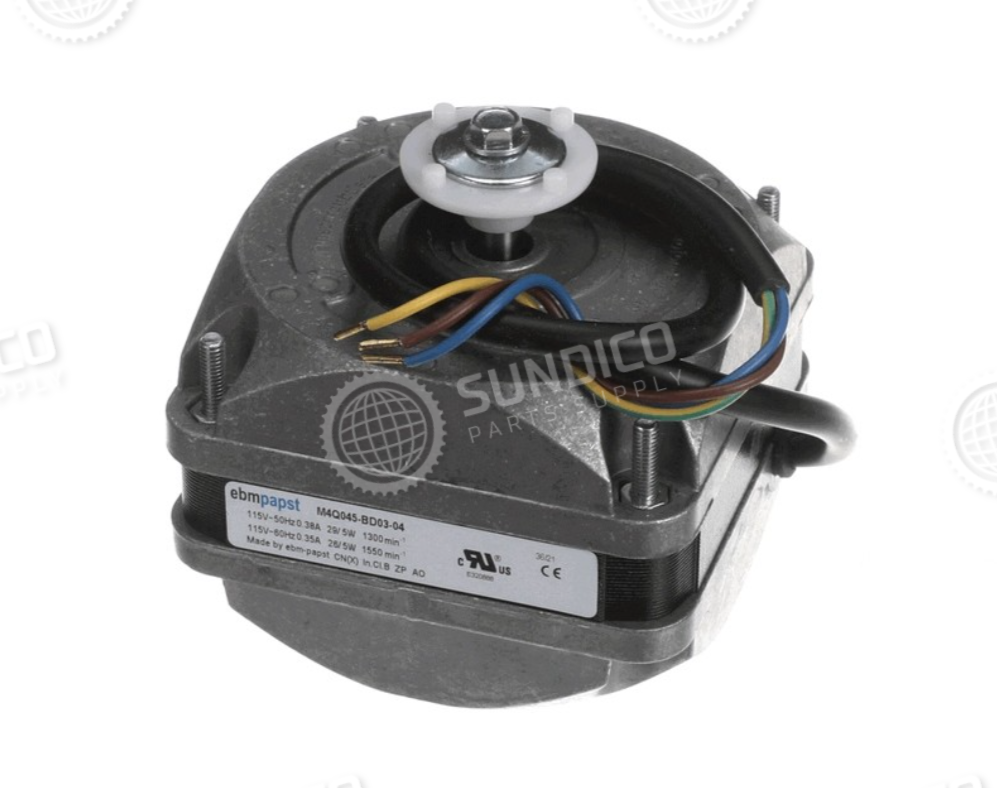 AHT COOLING 203031 Refrigeration Condenser Fan Motor SQ 115V .38A