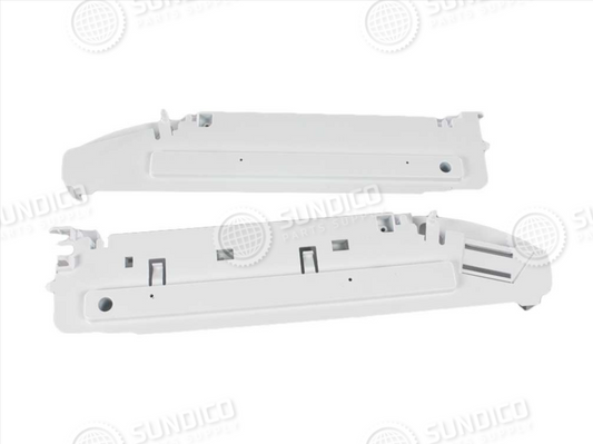 Whirlpool W11197396 Refrigerator Drawer Slide Rail Endcap Kit