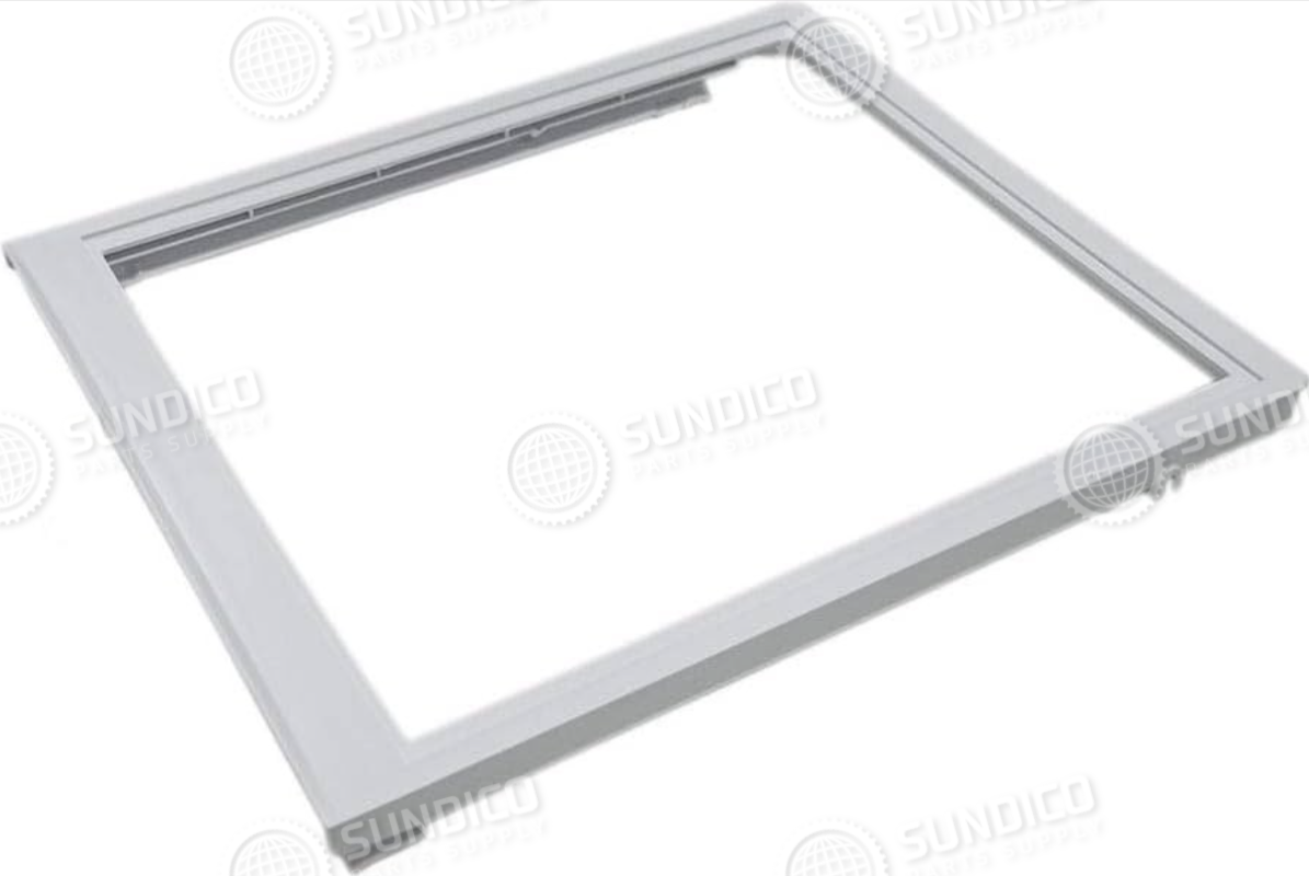 Electrolux 240350702 Refrigerator Upper Crisper Pan Cover Shelf Frame