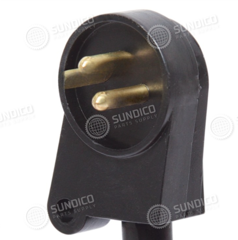 Ardco 15542P-001 Commercial Refrigeration 3-Pin Male Electrical Plug