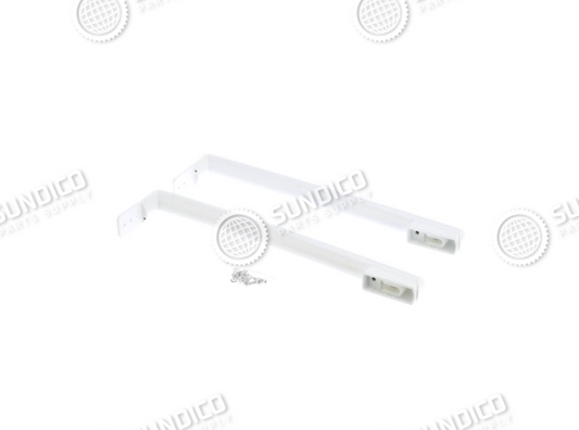 General Electric WR12X22763 Refrigerator White Handle Assembly