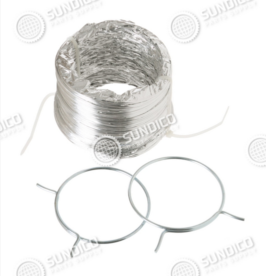 General Electric PM8X73 Dryer Flexible Duct With Clamps