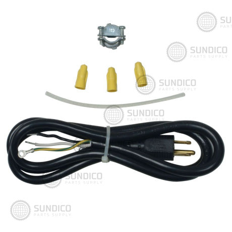 Whirlpool 4317824 Dishwasher 3-Prong Power Cord Kit (110V, 3-Wire)