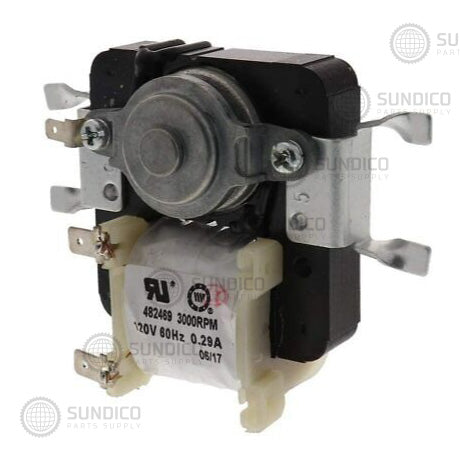 WHIRLPOOL EVAPORATOR MOTOR 4 TABS 482469