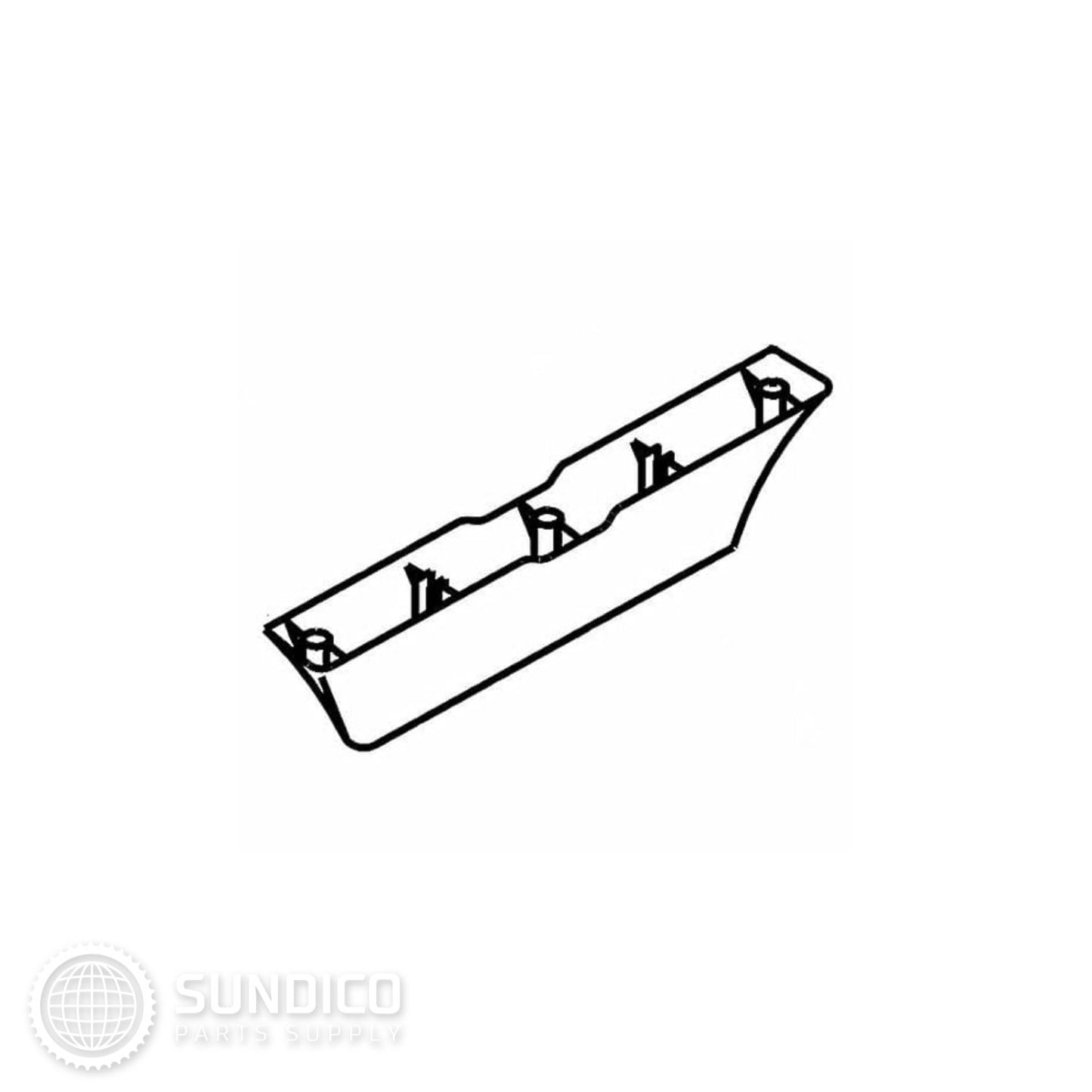 Whirlpool W10767090 Dryer Drum Baffle