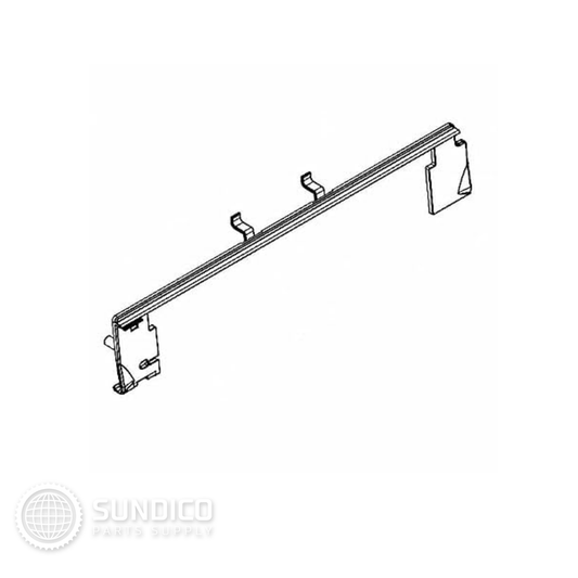 Whirlpool W11375989 Washer Dispenser Bezel Assembly