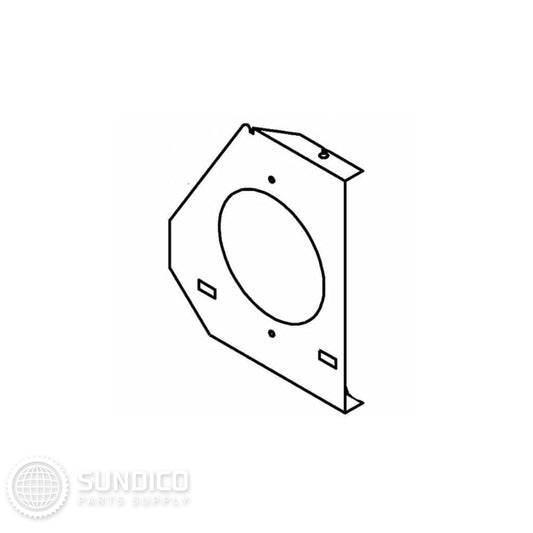 Whirlpool W10204674 Refrigerator Baffle