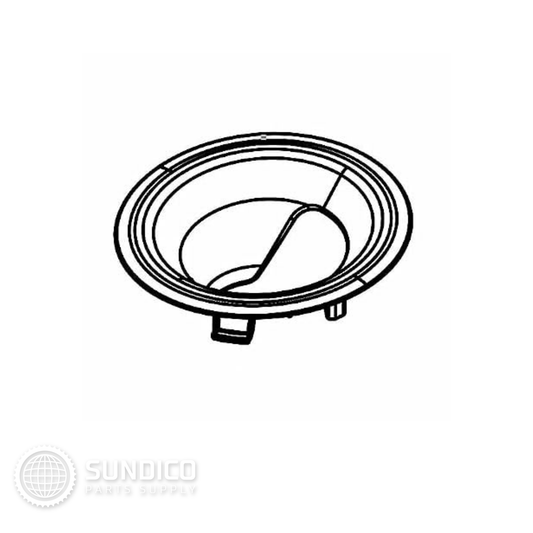 Whirlpool W10712202 Washer Dispenser Bezel/trim