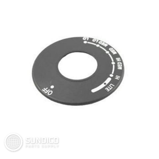 Whirlpool WP4457192 Range Knob Bezel