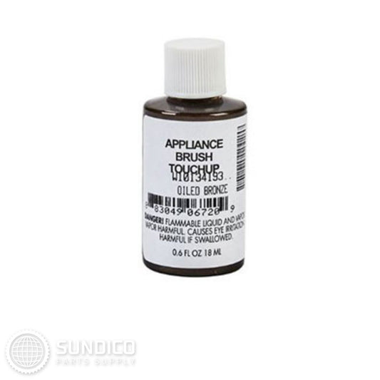 Whirlpool W10134193 Appliance Touch-up Paint with a Brush - Oiled Bronze 0.6 Oz