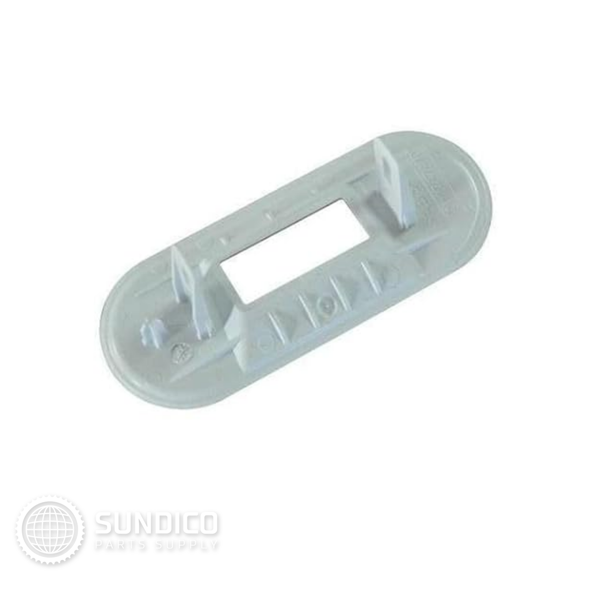 Whirlpool W11545554 Washer Lid Lock Bezel White
