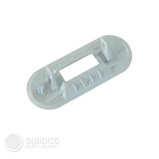 Whirlpool W11545554 Washer Lid Lock Bezel White
