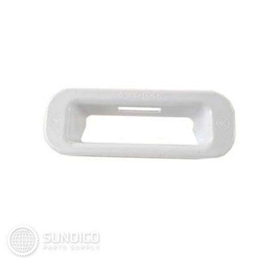 Whirlpool W11237157 Washer Lid Lock Bezel