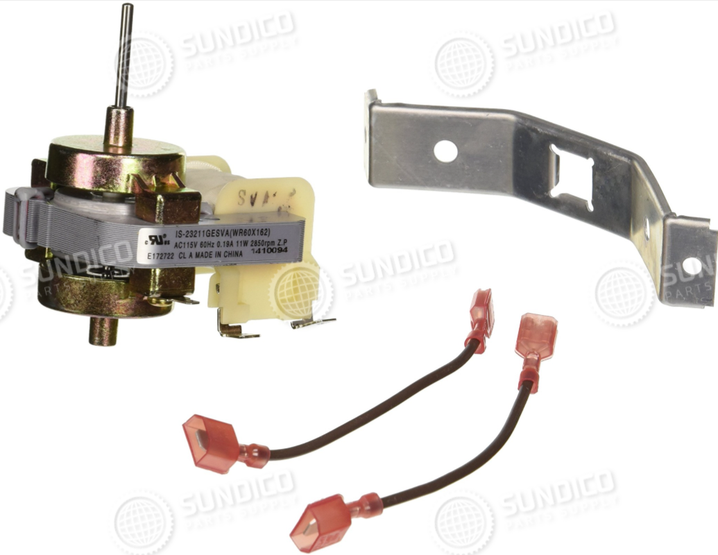 GE WR60X162 Refrigerator Evaporator Fan Motor