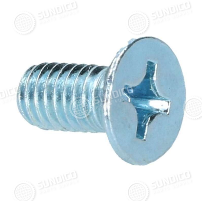 Ardco 12036P123 Commercial Refrigeration Flat Head Screw #8 X 3/8"