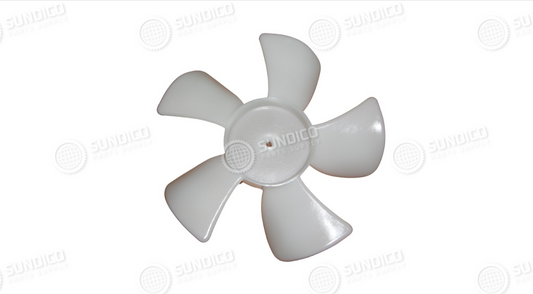 Bastian Blessing 0021130 Commercial Refrigeration Plastic Fan Blade, CCW 5-1/2"