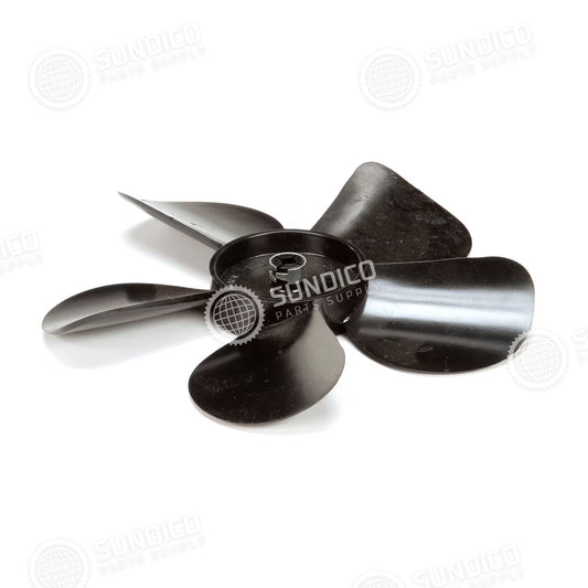 Continental 40624 Commercial Refrigeration Evaporator Fan Blade, 5" Plastic, 5 Fin, Clockwise