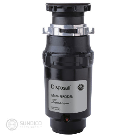 GE 1/2HP CONTINUOUS FEED DISPOSER GFC525N