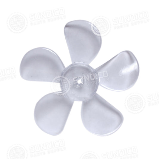 Migali 1207-01 Commercial Refrigeration Fan Blade, 5-1/2" CCW Plastic