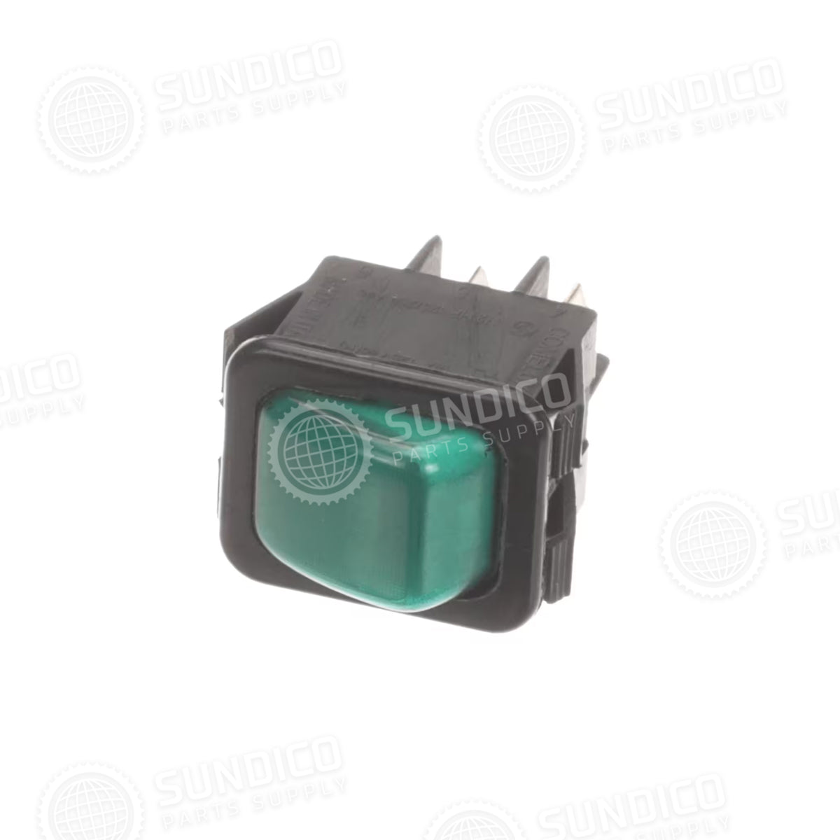 Migali 1759-693 Refrigeration Green Rocker Switch, OFF/ON