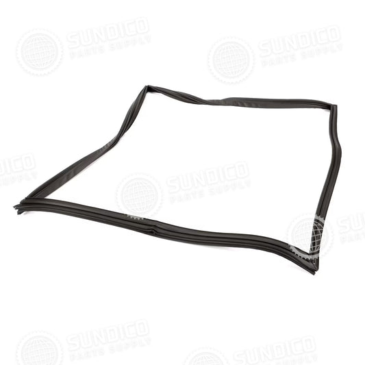 Continental 2-706B Commercial Refrigeration Door Gasket, 24-1/2" X 25-1/4" Black