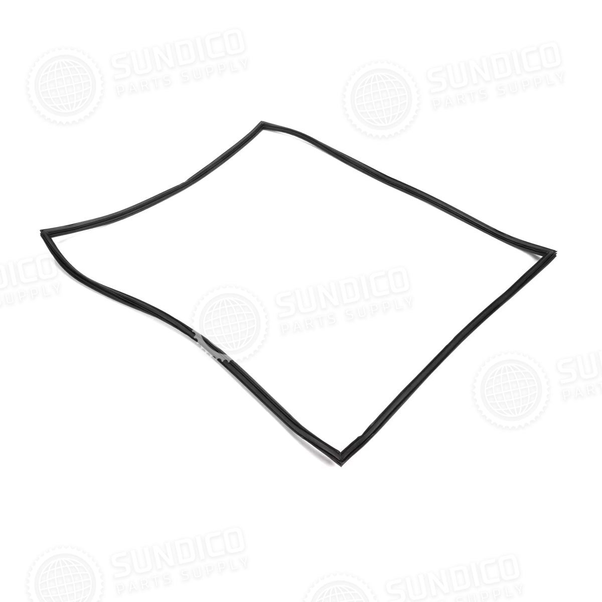 Continental 2-744G Refrigeration Half Glass Door Gasket-23-1/4" x 29"